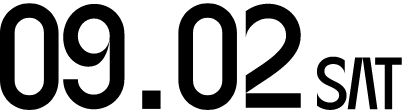 9月2日(土)